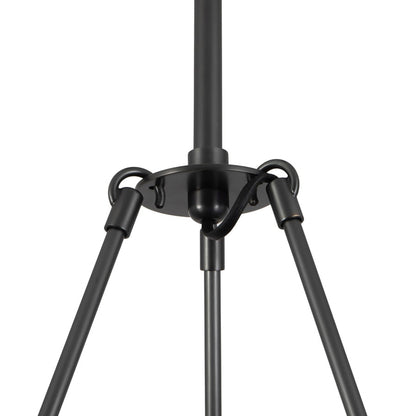 Kuzco Dahlia 28" Urban Bronze Dimmable LED Chand, Urban Bronze/Alabaster