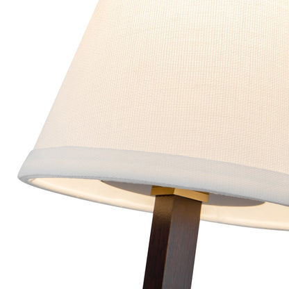 Kuzco Sloan 30" Gold Chandelier, Brushed Gold/White Linen
