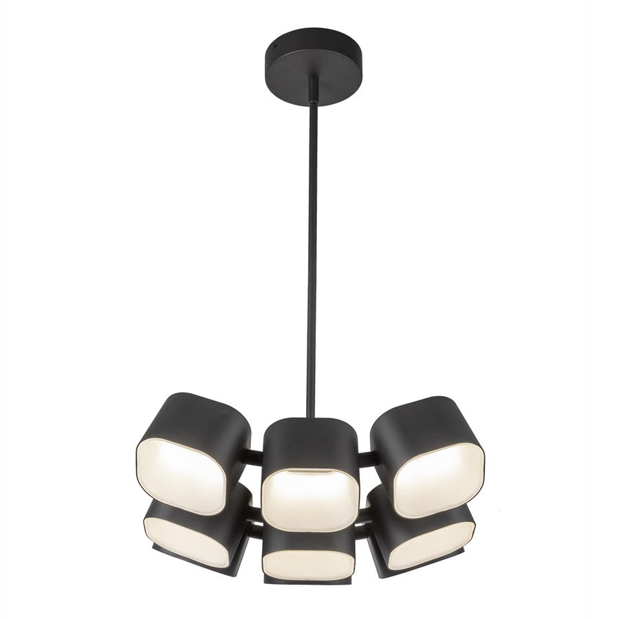 Kuzco Arena 18" LED Chandelier, Black