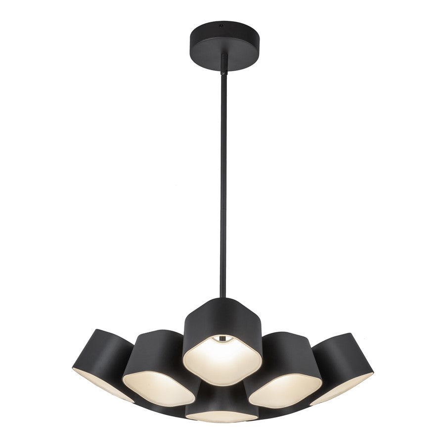 Kuzco Arena 18" LED Chandelier, Black