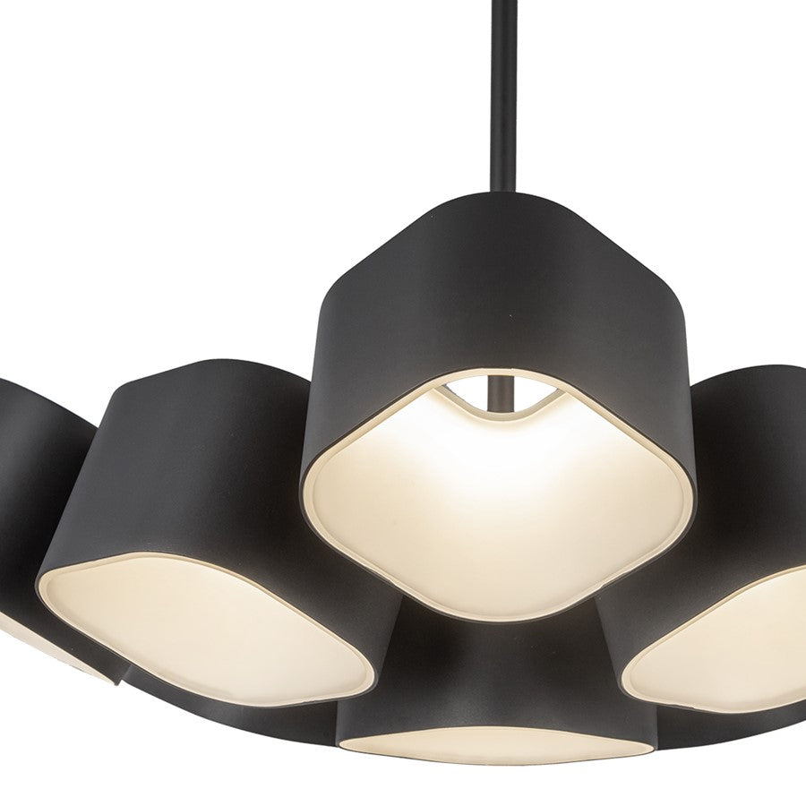 Kuzco Arena 18" LED Chandelier, Black