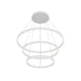 Kuzco Cerchio 32" LED Up/Down Chandelier, White/Frost - CH87332-WH