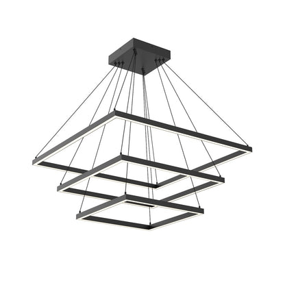 Kuzco Piazza 32" LED Chandelier, 149W, Black - CH88332-BK-UNV-010