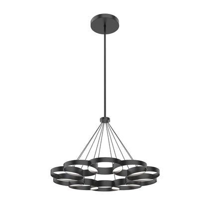 Kuzco Maestro 33" LED Chandelier, Black