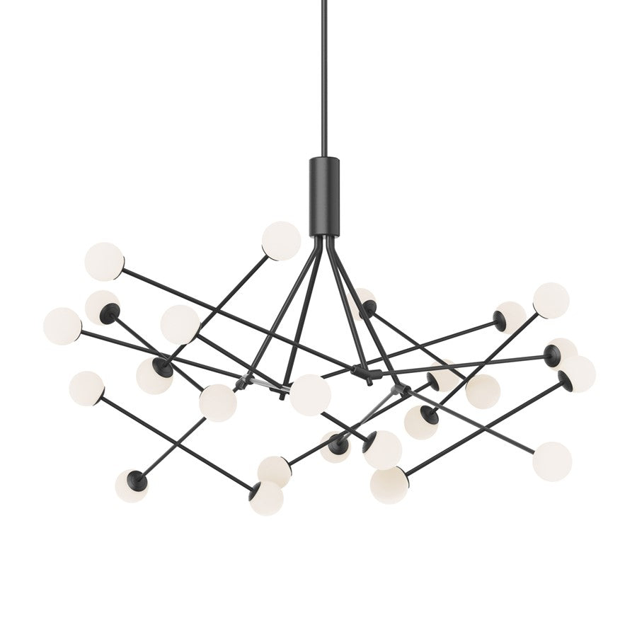 Kuzco Moto 56" LED Chandelier, Black - CH97358-BK-UNV