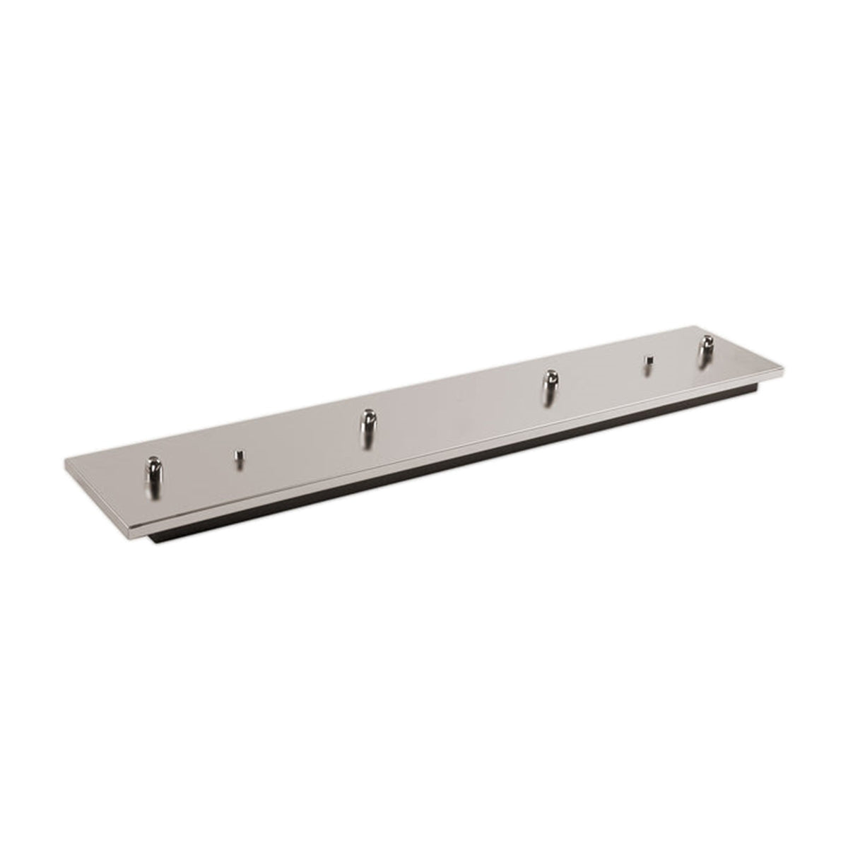 Kuzco Canopy 04 27in Track Lighting Canopy | Brushed Nickel Metal | Living Room & Kitchen Island Pendant Hub | 27.5 x 5.12 x 1 in | Model CNP04AC-BN
