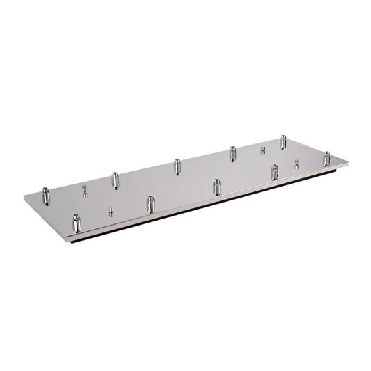 Kuzco Canopy 10 26in LED Canopy | Chrome Track Lighting | Dry Location Ceiling Mount | 26.38 x 8.25 x 1 in | Model CNP10AC-CH