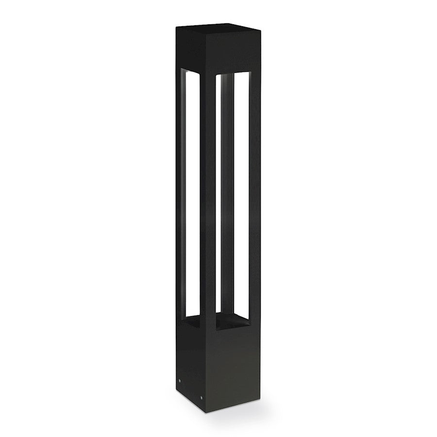 Kuzco Napa 36" LED Exterior Bollard, Black/Clear High Impact - EB2936-BK-UNV