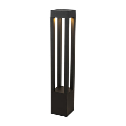 Kuzco Napa 36" LED Exterior Bollard, Black/Clear High Impact