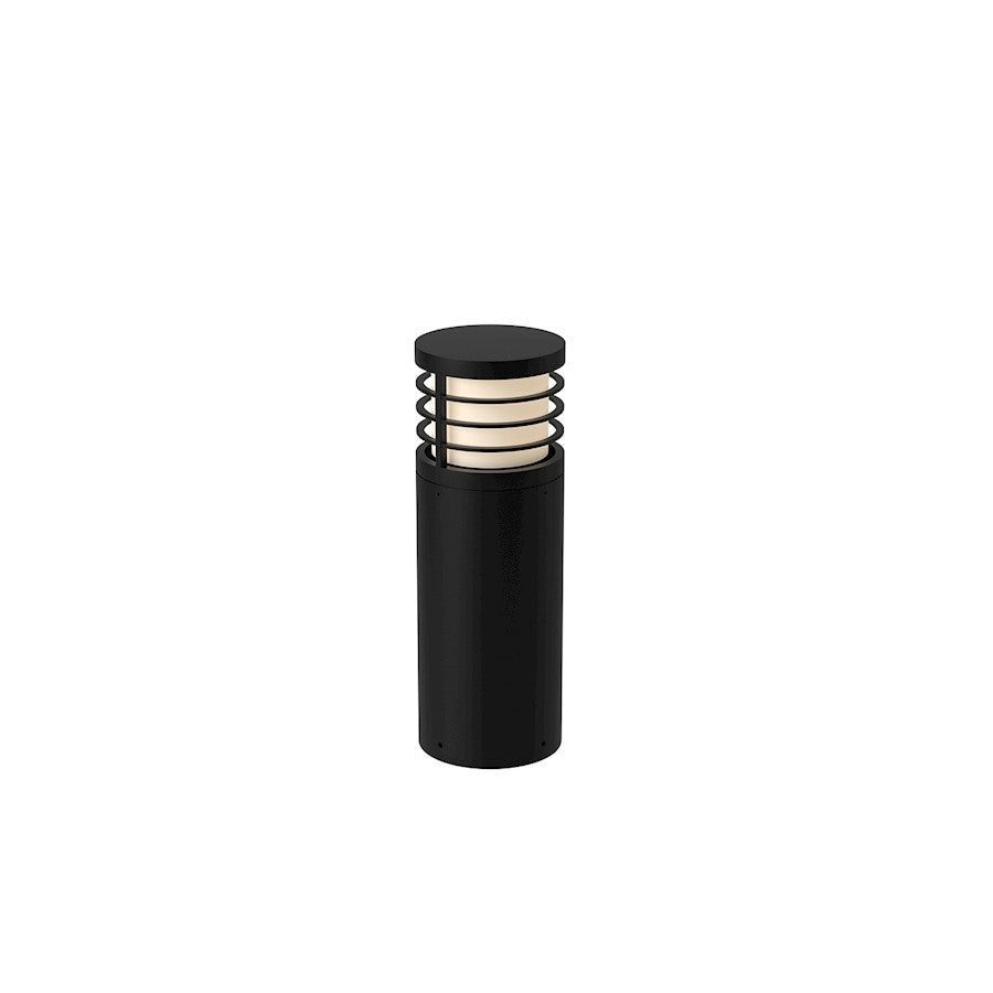 Kuzco Blaine 18" LED Exterior Bollard, Black/Frosted PC - EB47818-BK-UNV