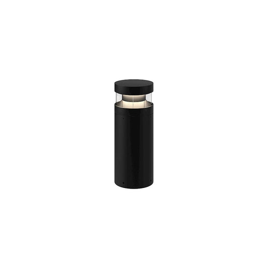 Kuzco Windermere 16" LED Exterior Bollard, Black/Clear PC - EB48516-BK-UNV