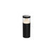 Kuzco Hanover 18" LED Out Bollard, BK/Frost PC In/Clear PC Out - EB49718-BK-UNV