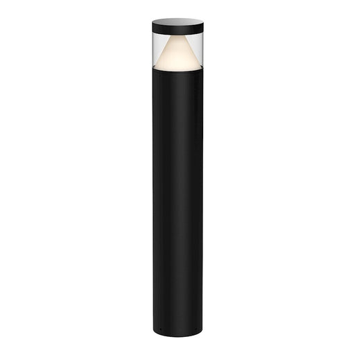 Kuzco Hanover 40" LED Out Bollard, BK/Frost PC In/Clear PC Out - EB49740-BK-UNV