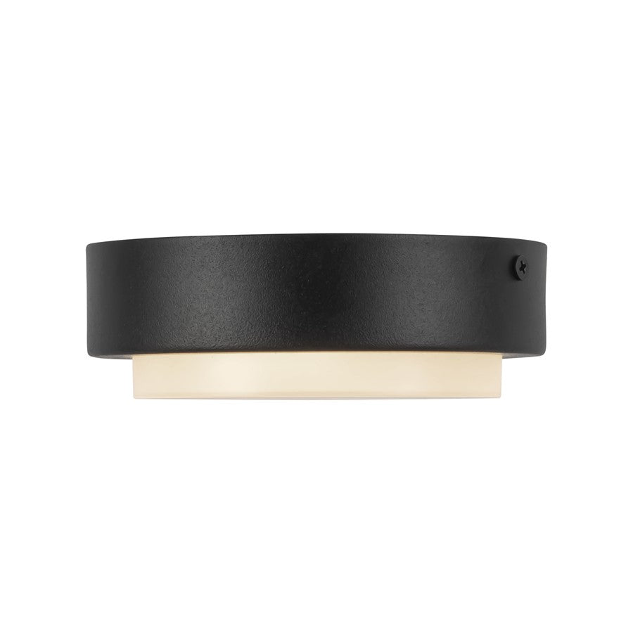 Kuzco Bailey 5" Black Dimmable LED Outdoor Ceiling Lt, Black