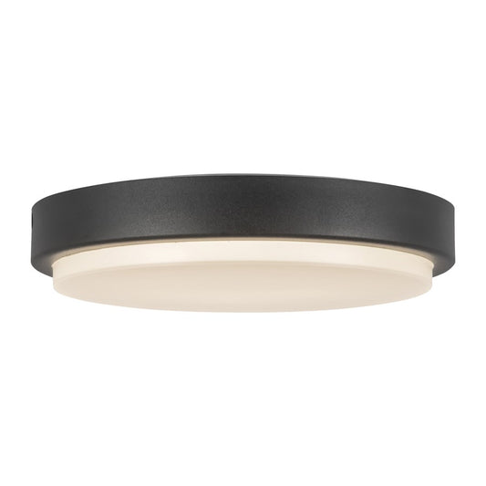 Kuzco Bailey 9" Blk Dim LED Outdoor Ceiling Lt, Blk - EC47409-BK-5CCT