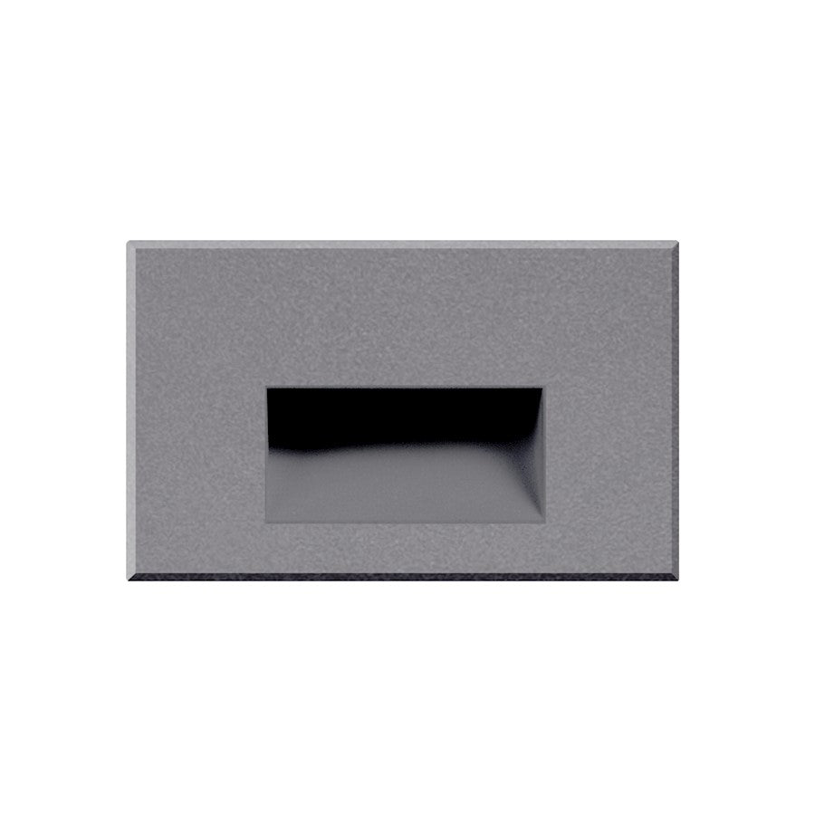 Kuzco Sonic 3" LED Out LV Wall/Step Light, Gray/Clear - ER3003-GY-12V