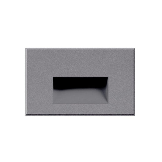 Kuzco Sonic 3" LED Out LV Wall/Step Light, Gray/Clear - ER3003-GY-12V