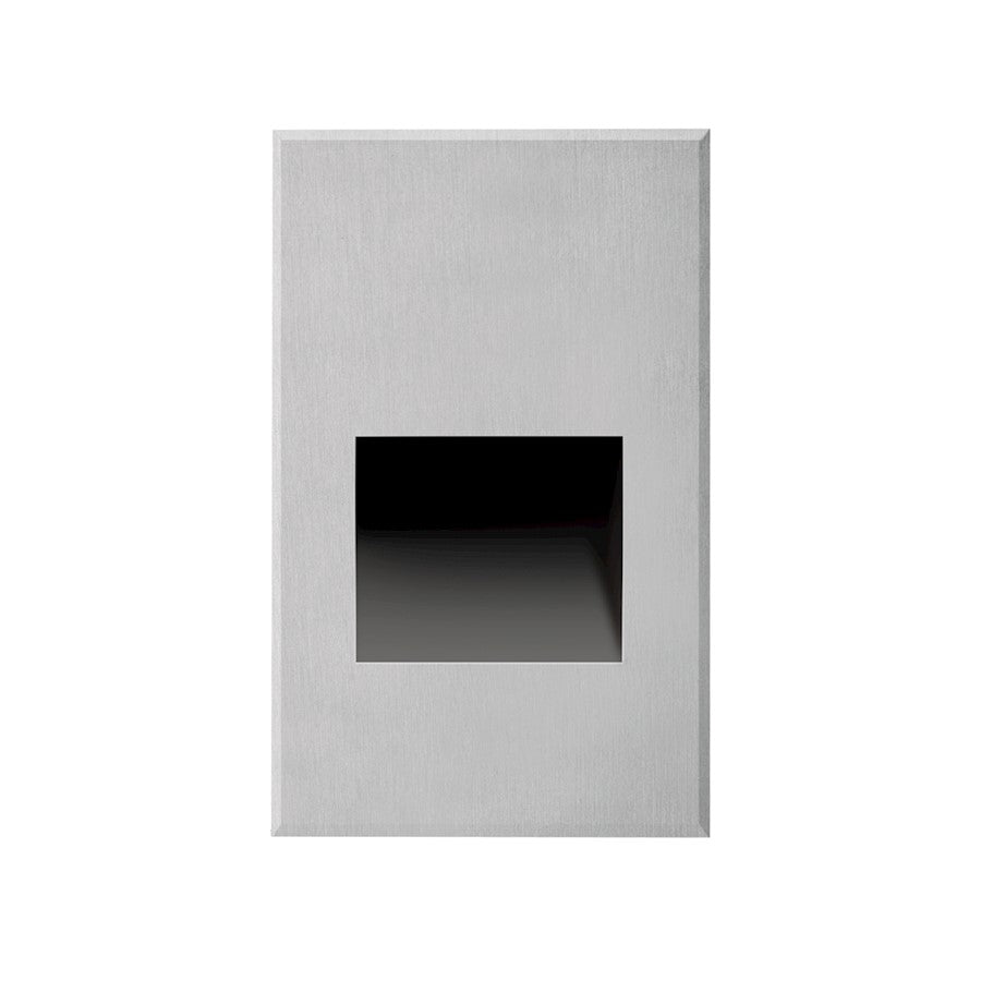 Kuzco Sonic 5" LED Exterior Wall/Step Lights, Brushed Nickel/Clear - ER3005-BN