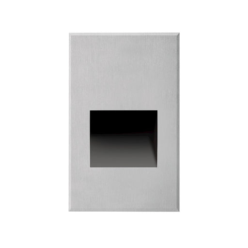 Kuzco Sonic 5" LED Exterior Wall/Step Lights, Brushed Nickel/Clear - ER3005-BN