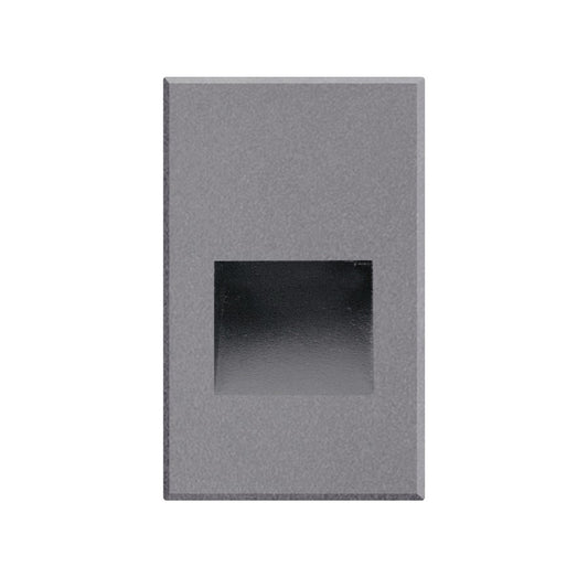 Kuzco Sonic 5" LED Out LV Wall/Step Light, Gray/Clear - ER3005-GY-12V