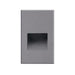Kuzco Sonic 5" LED Exterior Wall/Step Lights, Gray/Clear - ER3005-GY