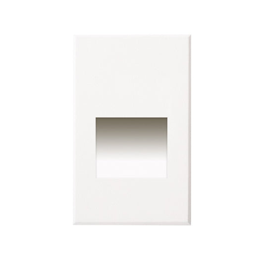 Kuzco Sonic 5" LED Out LV Wall/Step Light, White/Clear - ER3005-WH-12V