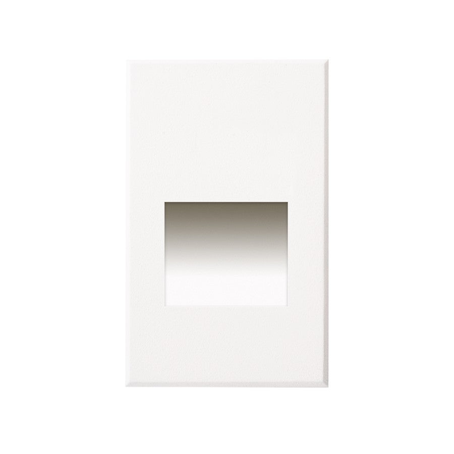 Kuzco Sonic 5" LED Exterior Wall/Step Lights, White/Clear - ER3005-WH