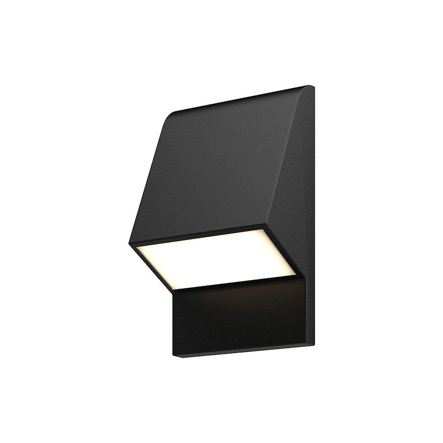 Kuzco Jackson 4" LED Exterior Wall/Step Lights, Black/Frosted - ER72001-BK