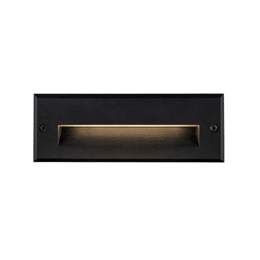 Kuzco Newport 10" LED Exterior Wall/Step Light, Black/Frost - ER72410-BK