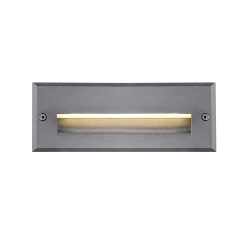 Kuzco Newport 10" LED Exterior Wall/Step Light, Gray/Frost Diffuser - ER72410-GY