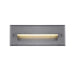 Kuzco Newport 10" LED Exterior Wall/Step Light, Gray/Frost Diffuser - ER72410-GY