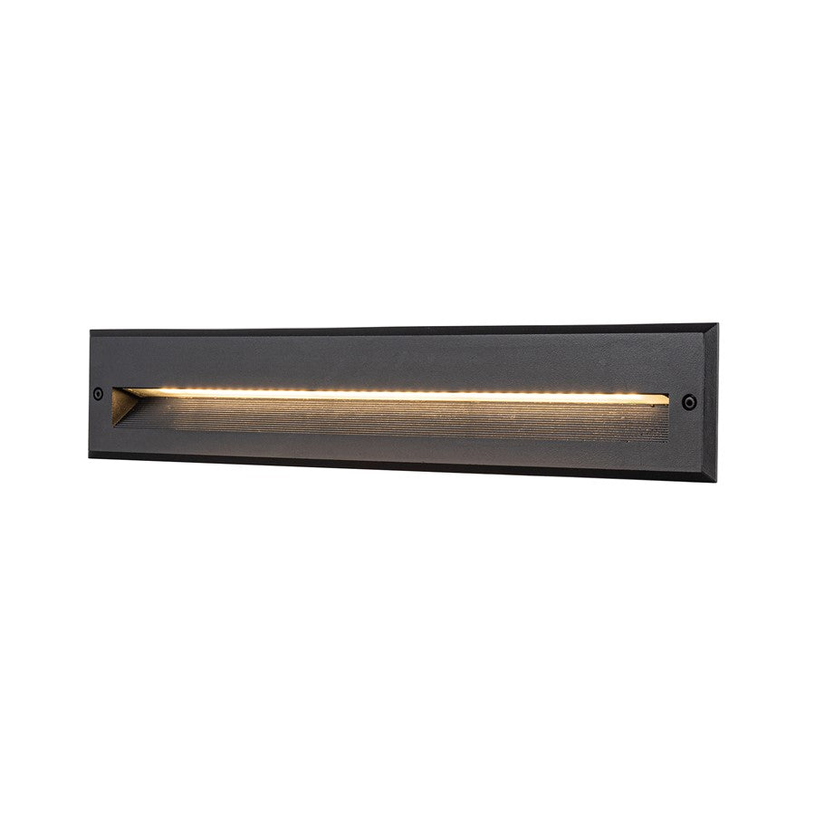 Kuzco Newport 20" LED Exterior Wall/Step Light, Black
