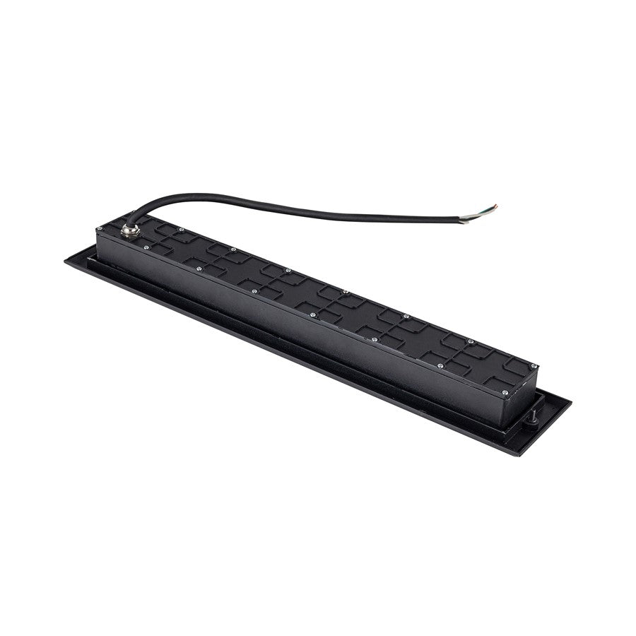 Kuzco Newport 20" LED Exterior Wall/Step Light, Black