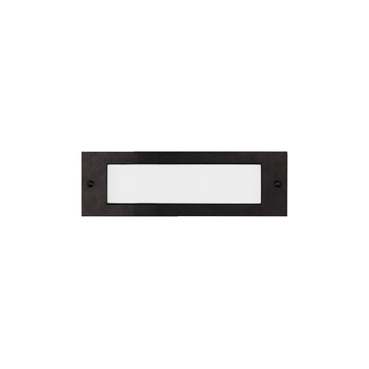 Kuzco Bristol LED Exterior Wall/Step Lights, Black/Frosted - ER9410-BK