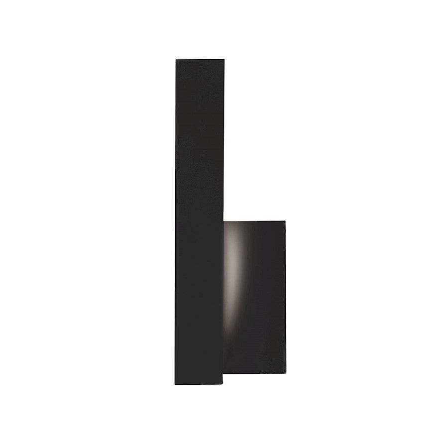 Kuzco Warner LED Exterior Wall Sconce, Black - EW13212L-BK