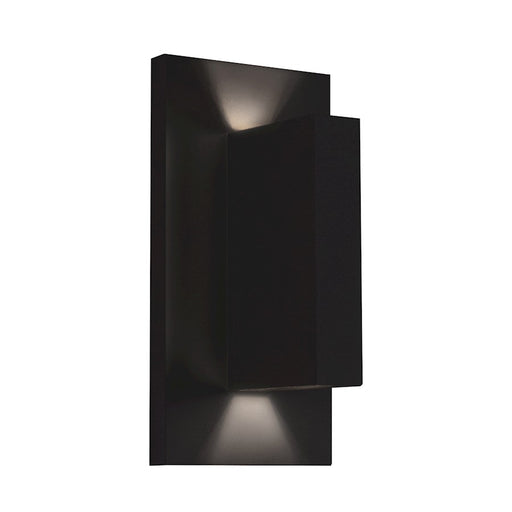 Kuzco Vista 9" LED Exterior Wall Sconce, Black/Clear - EW22109-BK