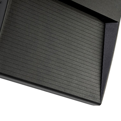 Kuzco Casa 7in LED Exterior Wall Sconce | Black Aluminum and Clear Glass | Entryway & Patio Downlight | 1700lm 3000K Wet Rated | Model EW27907-BK