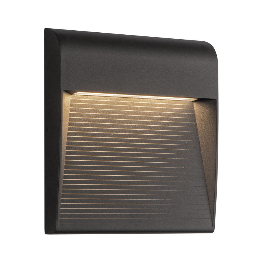 Kuzco Casa 9" LED Exterior Wall/Step Light, Black
