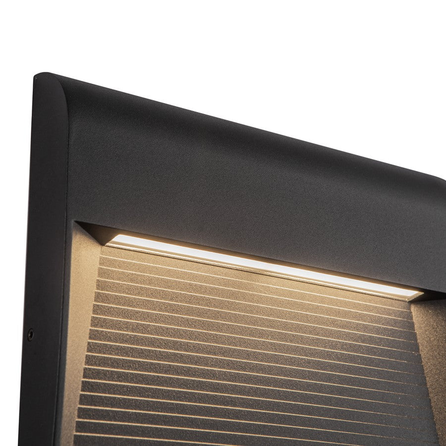 Kuzco Casa 9" LED Exterior Wall/Step Light, Black