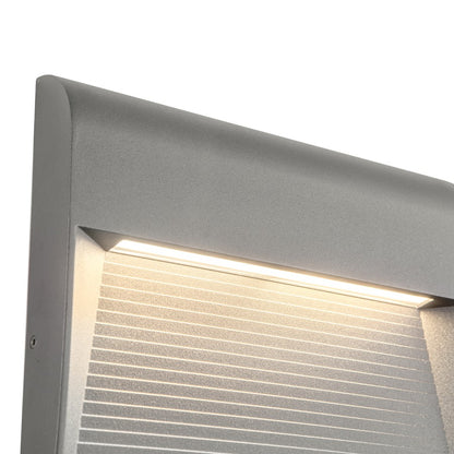 Kuzco Casa 9" LED Exterior Wall/Step Light, Gray