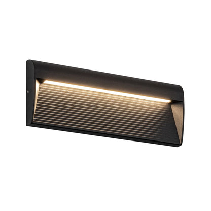 Kuzco Casa 12" LED Exterior Wall/Step Light, Black