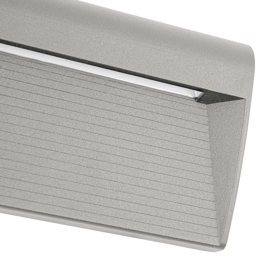 Kuzco Casa 12" LED Exterior Wall/Step Light, Gray