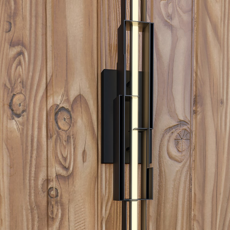 Kuzco Enzo 60" LED Exterior Wall Sconce, Black - EW29560-BK-UNV
