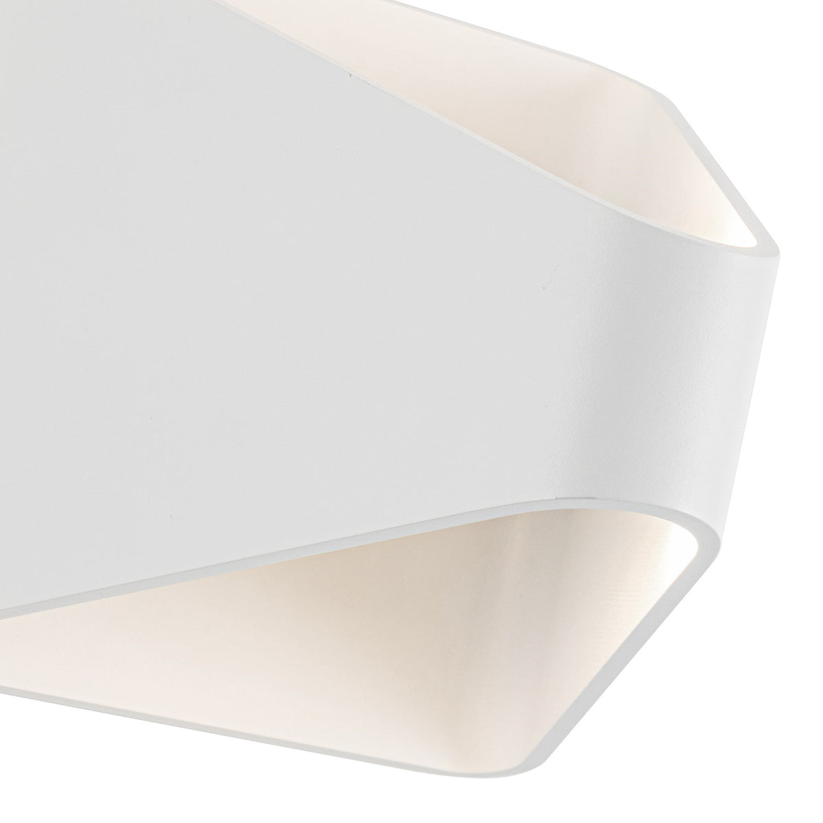Kuzco Ellis 6in 1-Light Exterior Wall Sconce | Modern White Aluminum and Clear Glass | Entryway & Covered Porch | Model EW33806-WH-UNV-010