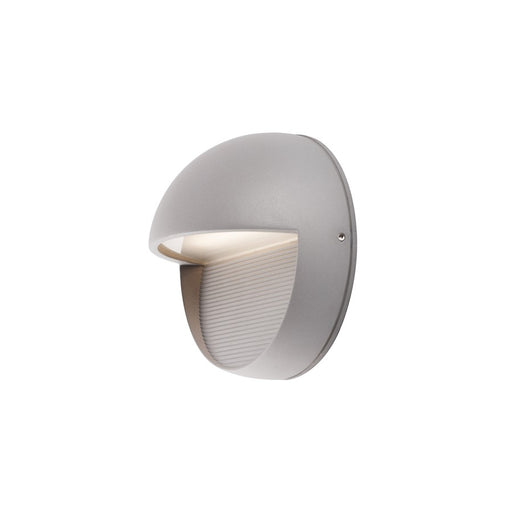 Kuzco Byron 6" LED Exterior Wall Sconce, Gray/Frosted - EW3506-GY
