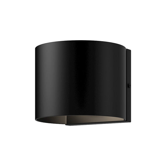 Kuzco Rene 6" LED Exterior Wall Sconce, Black - EW39506-BK-UNV