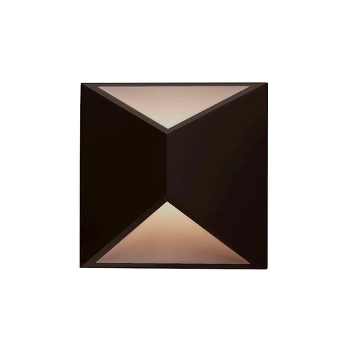 Kuzco Indio 7" LED Exterior Wall Sconce, Bronze/Acrylic Diffuser - EW60307-BZ