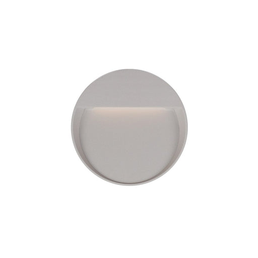 Kuzco Mesa LED Exterior 6" Wall/Step Lights, Gray/Clear - EW71205-GY