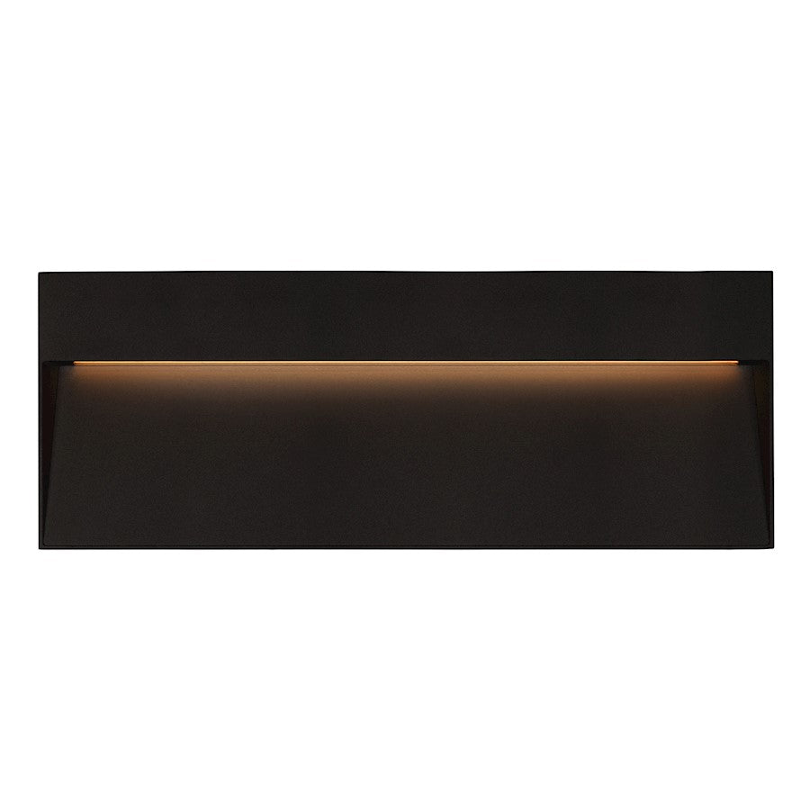 Kuzco Casa LED Exterior 4" Wall/Step Lights, Black/Clear - EW71412-BK