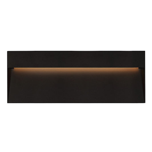 Kuzco Casa LED Exterior 4" Wall/Step Lights, Black/Clear - EW71412-BK